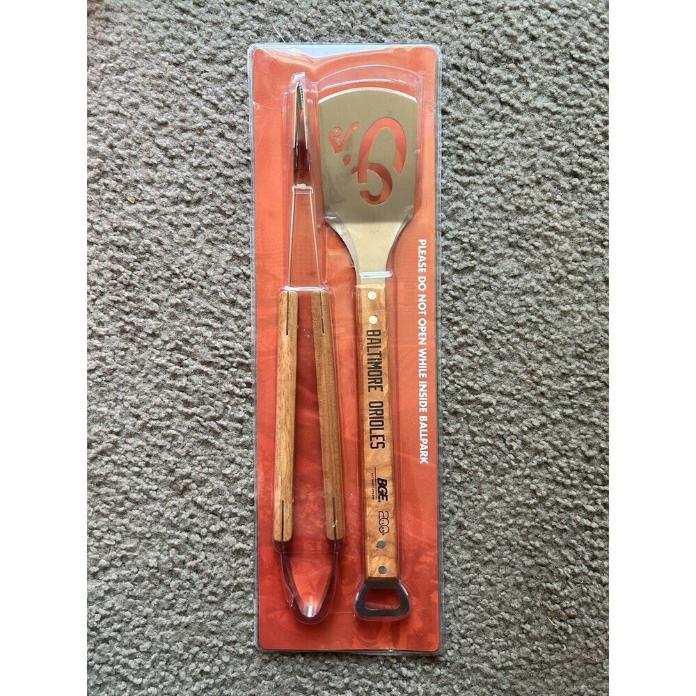 Baltimore Orioles Grill BBQ Set New in Box 2016 Father's Day Weekend Fan Prize